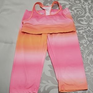 Champions sports bra and legging set